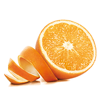 Orange peel (Fruits)